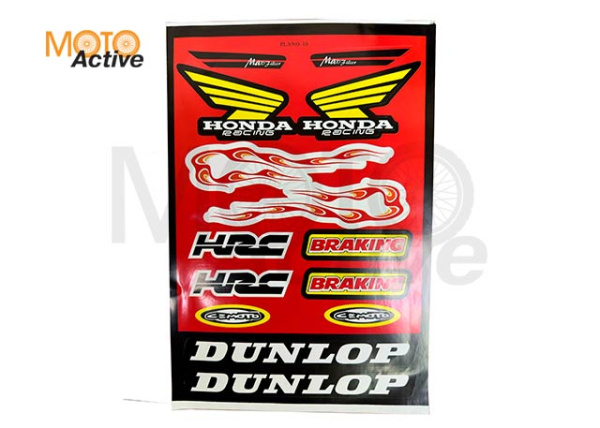 Наклейки набор Honda (A8011) 21*30