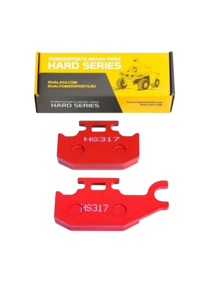 Тормозные колодки Rival HS317 (FA317) для BRP Can-Am Outlander G1, Renegade G1 передние прав.