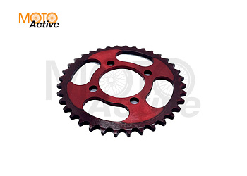 Венец, звезда ведомая (420-36) красная 4х70х54