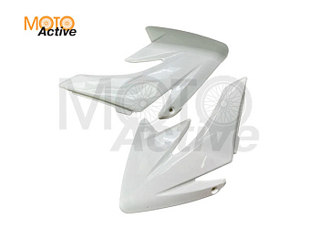 Облицовка бака питбайк Seven, Seven Medalist, белый