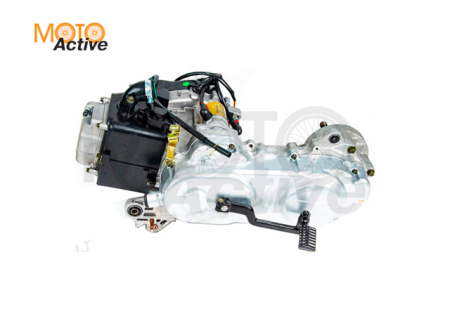 Двигатель  80см3 139QMB (короткий, 2 аморт.) Скутер