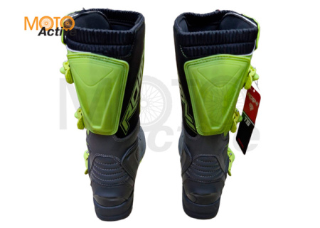 Мотоботы ROQVI T5 Neon Green