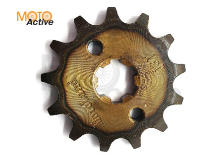 Звезда ведущая (420-13) 17мм сталь, закаленные зубья