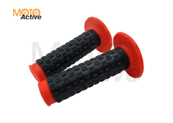 Ручки руля ZX-485 красные