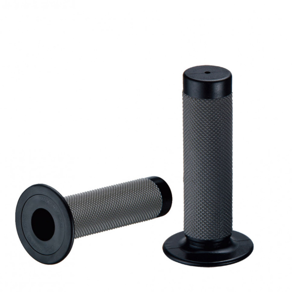 Грипсы руля ACCEL RGP-637M-125 серый/черный