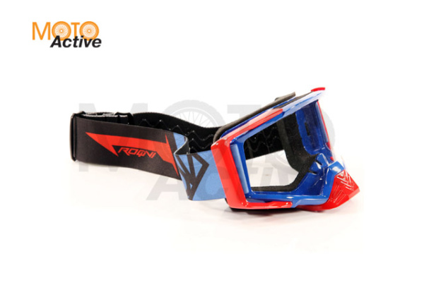 Очки мото ROQVI FLASH сине-красный