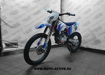 Мотоцикл кроссовый Motoland CRF250 (165FMM) синий