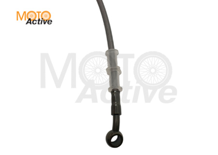 Шланг гидравлический тормозной переднй L=1100мм (штуцер с резьбой)