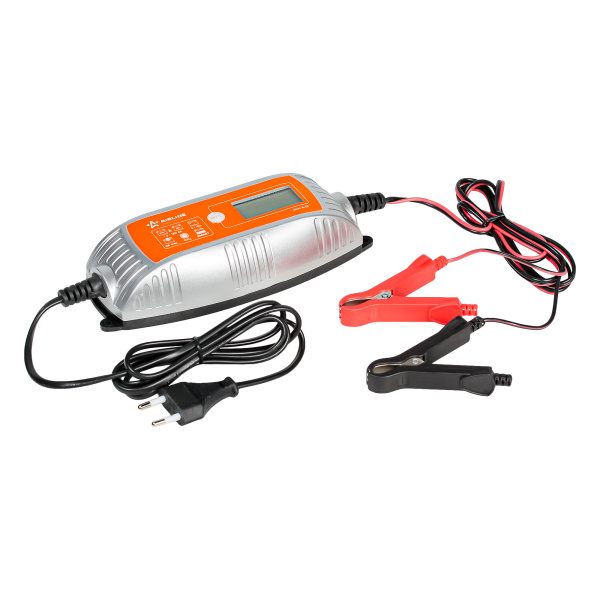 Зарядное устройство 4А 6В/12В, автоматическое, интеллектуальное, LCD дисп., электронное