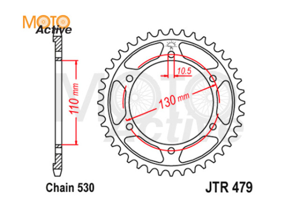Звезда ведомая JTR479.44
