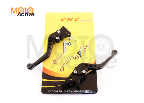 Рычаги руля (универсальные, регулируемые) (черный) "CNC"