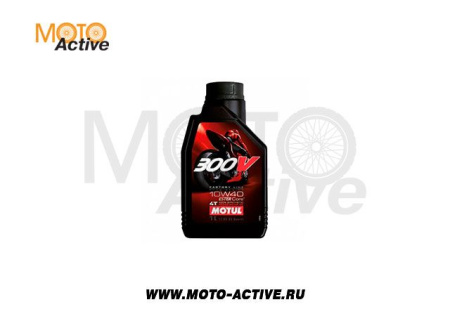 Моторное масло MOTUL 300V 4T FL Road Racing SAE 10W-40 - 1л