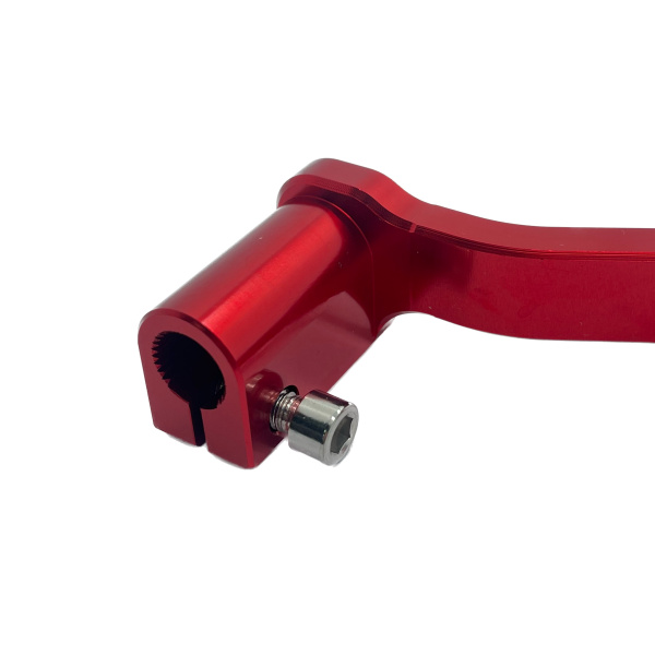 Рычаг переключения передач CNC с длинным выносом SM-PARTS (красный)