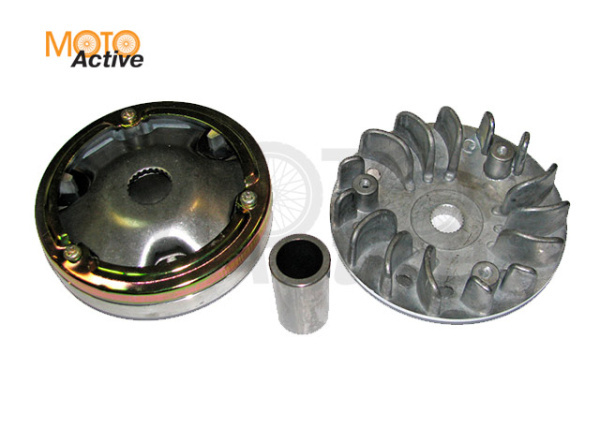 Вариатор Suzuki AD-100 в сборе (ролики, наружный шкив, палец) ТММР