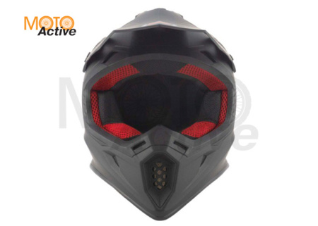 Шлем (кроссовый) Origine HERO Solid, чёрный матовый