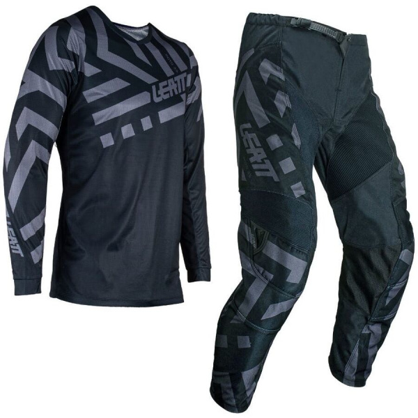 Комплект мотоджерси/мотоштаны детский Leatt 3.5 Mini Ride Kit Stealth