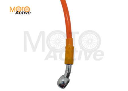 Шланг гидравлический тормозной (армированный) L= 300 d=10мм оранжевый