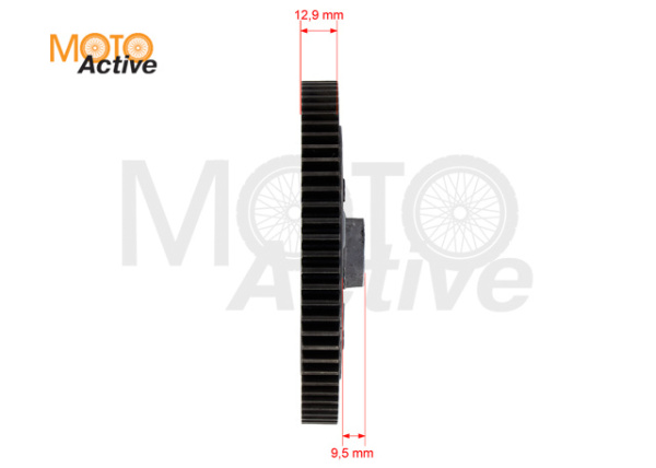 Шестерня сцепления двиг. YX110,150 см3 (верхний эл. стартер) 69Z