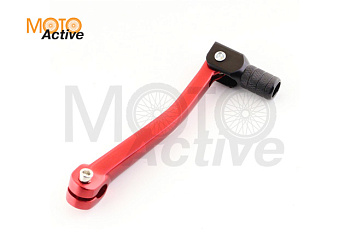 Ножка переключения передач 4T CB/CG 125-250 (стайлинговая) (красный) "RIDE IT"