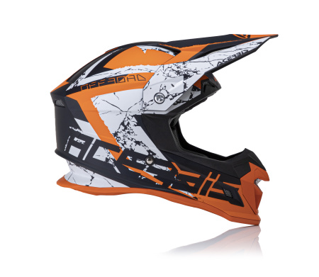 Шлем (кроссовый) Acerbis PROFILE 4 Orange/White