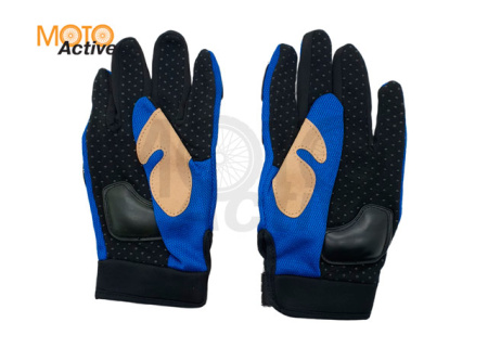 Перчатки YM008-3 синие