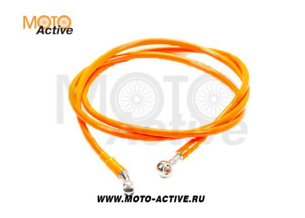 Шланг гидравлический тормозной (армированный) L=1700 d=10мм оранжевый