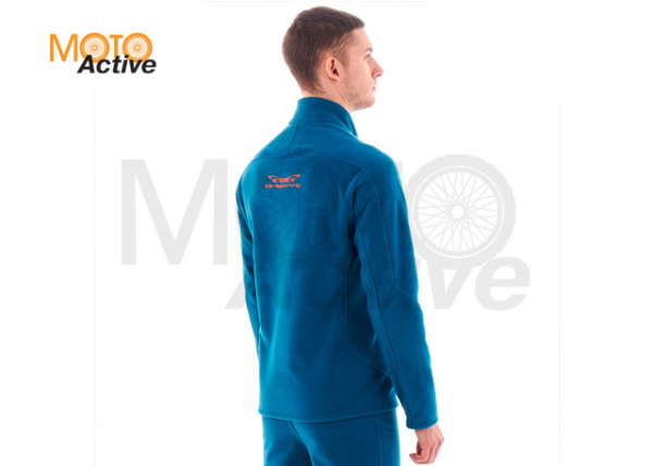 Мужская флисовая кофта Level Dragonfly Blue Orange