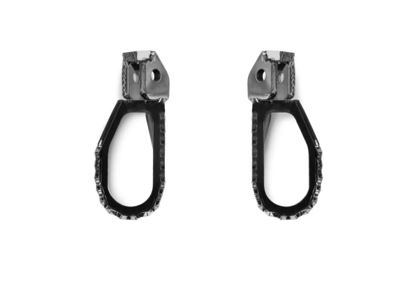 Подножки для мотоцикла со смещением назад 5мм, острый зуб (Нержавеющая сталь)