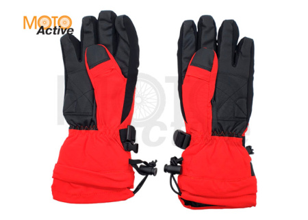 Перчатки зимние Rockbros S133-BR Black/Red