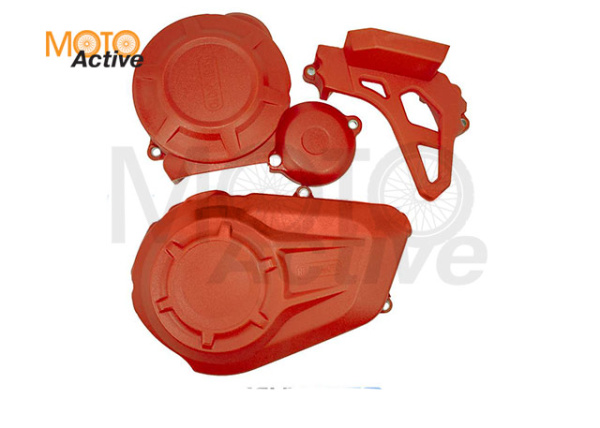 Крышки защитные на двигатель ZS PR c балансирным валом Regulmoto Ораньжевый