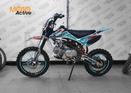 Питбайк Regulmoto SEVEN MEDALIST 17/14 (синий/красный)