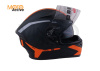 Шлем (интеграл) Ataki JK316 Route, черный/оранжевый матовый