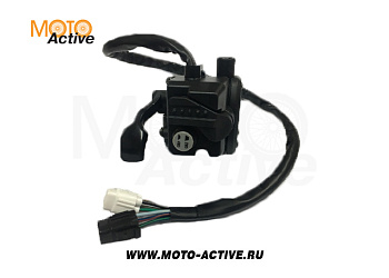 Рычаг акселератора (в сборе с переключателем полного привода с проводом электрическим изолированным