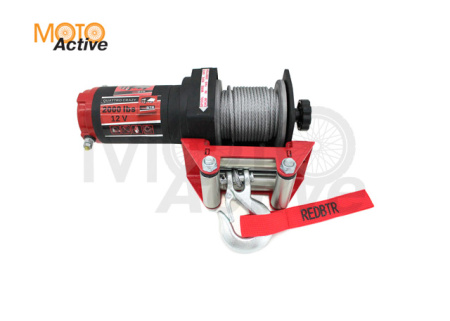 Лебедка "TR" серия "QUATTRO CRAZY" 2,0 12v, 907 кг, мотор 2 kw, 153:1