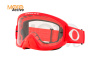 Очки для мотокросса OAKLEY O-Frame 2.0 PRO MX красные/прозрачная