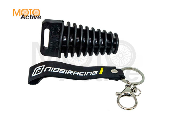 Заглушка глушителя мотоцикла Nibbi Racing 30-47 мм черная