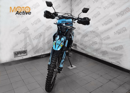 Мотоцикл REGULMOTO ZR 300 PR 4 valves 6 Gear (балансир, с ПТС)) черный-синий