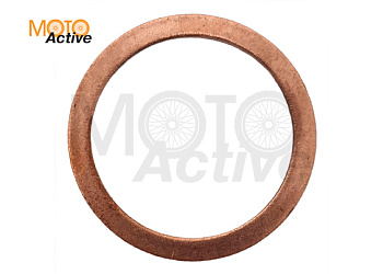 Прокладка глушителя медное кольцо D=40mm, ZS177MM (NC250)