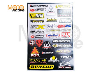 Наклейки набор EX-009