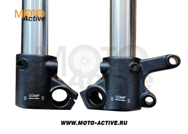 Амортизаторы передние 780mm*45*48 регулируемые на питбайк