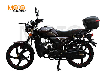 Мопед REGULMOTO Alpha (RM-2) (без кофра), Черный