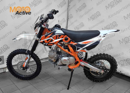 Питбайк KAYO BASIC K125EM 17/14 KRZ (механ. сцепл., эл. стартер)