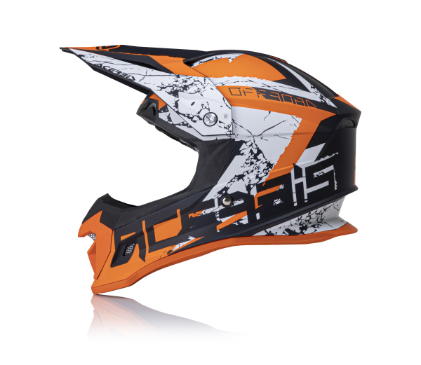 Шлем (кроссовый) Acerbis PROFILE 4 Orange/White