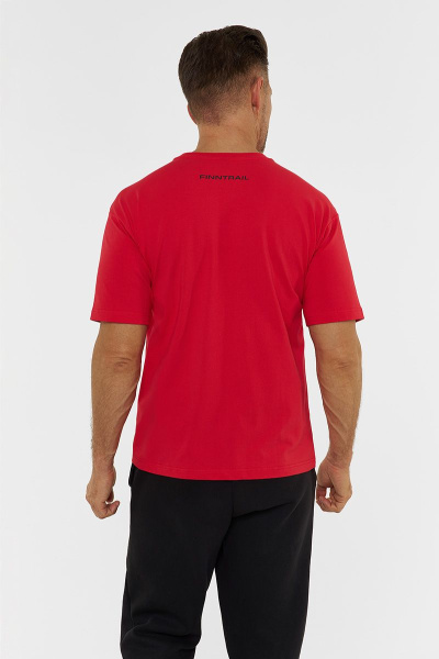 Футболка FINNTRAIL Logo 6721 Red
