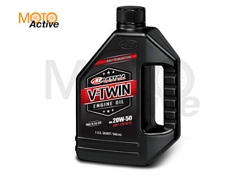 Моторное масло V-TWIN FULL SYNTHETIC 20W50 946 мл.