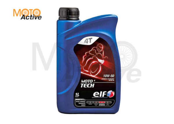 Моторное масло ELF/MOTO 4 TECH 10W-50., 1л.