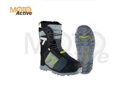Снегоходные ботинки FINNTRAIL BLIZZARD GRAPHITE-YELLOW