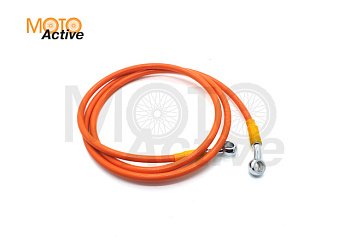 Шланг гидравлический тормозной (армированный) L=1500 d=10мм оранжевый