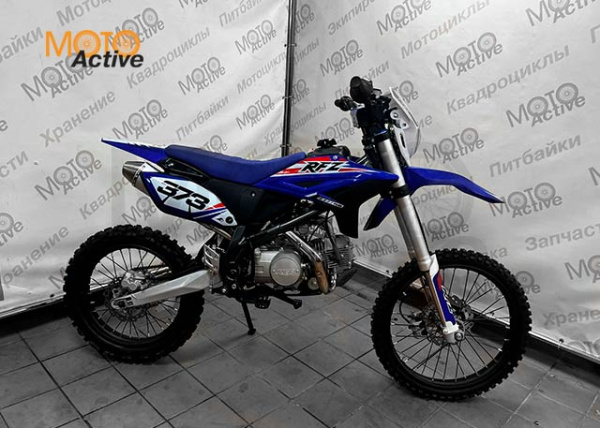 Питбайк APOLLO RFZ Y 125 LЕ 19х16 ( Синий/Blue)
