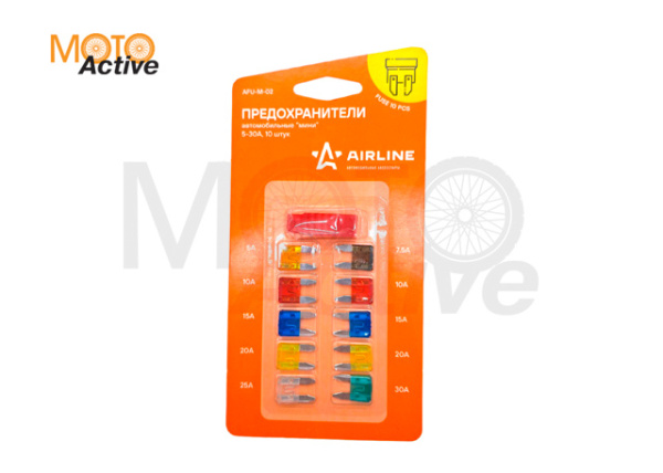 Комплект предохранителей Мини 5-30А (10 шт.)
